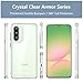 Guarishel for Samsung Galaxy-A56-5G Phone Case: Military-Grade Shockproof Phone Cover with Tempered Glass Screen Protector, Anti-Scratch & Reinforced Bumpers - Crystal Clear