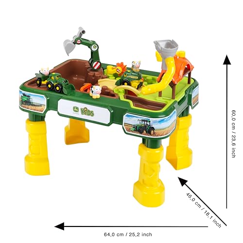 Klein Theo John Deere Farm Sand and Water Play Table - 3949, Multiple - Thumbnail 3