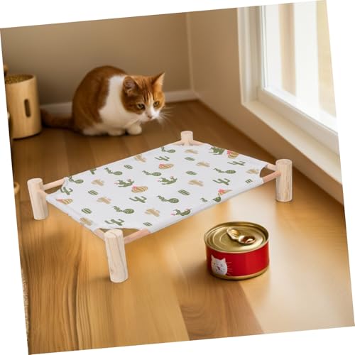 Lit surélevé pour chien et chat lavable pour éviter l'humidité du sol - 7