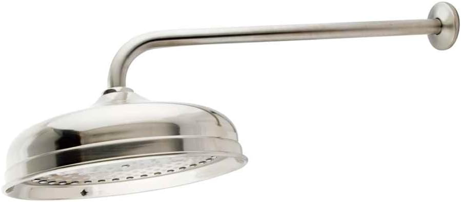 Kingston Brass K225K15 Designer Trimscape Victorian 10-inch Showerhead with 17-inch Rain Drop Shower Arm, Oil Rubbed Bronze