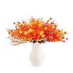 msymsyu – msymsyu 7 Bündel Kunstblumen Herbststrauß, Kunstblumen Herbs