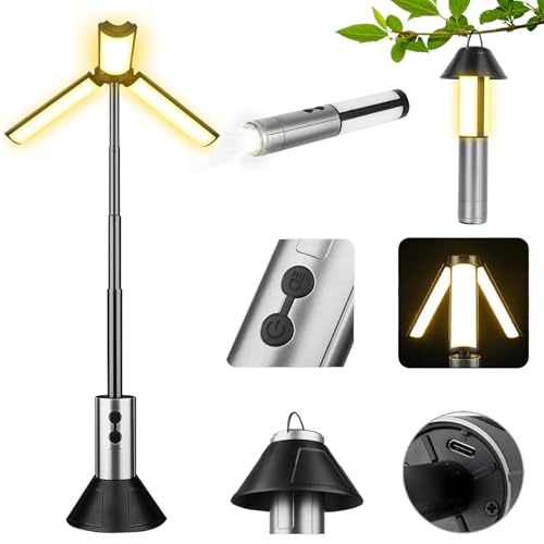 【2025最新型・1台多役】ランタン LED ライト キャンプランタン 折りたたみ式 ズーム機能 1000ルーメン 超高輝度 5段階調光 大容量電池 USB充電式 電球色 昼白色 SOSモード 防水 フック付き 防災 ライト 懐中電灯 キャンプランプ led ランタン 軽量 小型 コンパクト キャンプ用品 アウトドア/キャンプ/吊り下げ式/夜釣り/防災/地震/停電対策 非常用 持ち運び便利