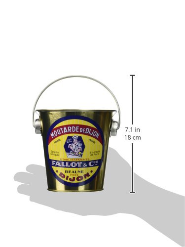 Edmond Fallot Dijon Mustard 15.8Oz Jar Inside Tin Pail - Thumbnail 2