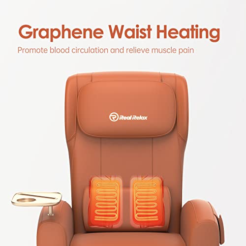 Real Relax W-Track Massage Chair - Faux Leather Recliner With Holder Wheels Heat For Home Office Living Room And Bedroom, Ps2000 #TOP5