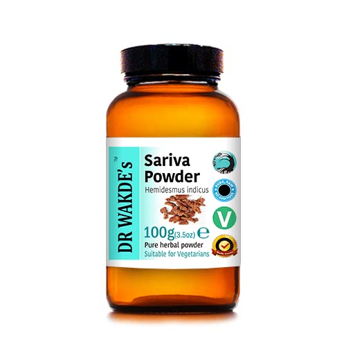 Sariva Powder calme les rougeurs cutanées Hemidesmus indicus