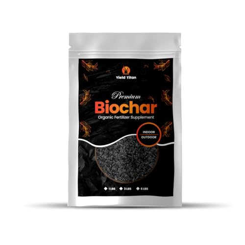 Yield Titan Premium Biochar Organic Fertilizer Supplement for Indoor &