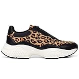 ED Hardy Runner-Wild Black/Leopard Einsatz, - Negro Leopardo - Größe: 38 EU