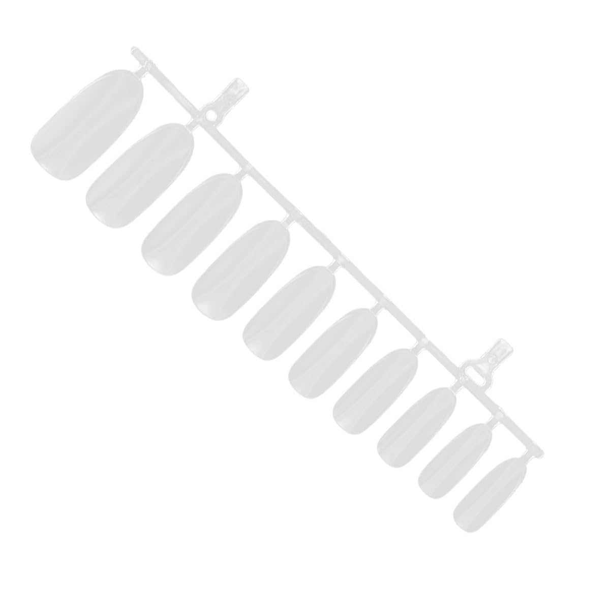 FOMIYES 900stücke Ultrathin Kunstnägel Halbe Abdeckung Für Nagelstudios Falsche Nageltips Für Nail Art Für Salon Und Zuhause Hochwertige Langlebige Nagelspitzen Einfach Anzuwenden