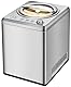 Unold 48880 Eismaschine Profi Plus - Edelstahl, 2.5 L, 250 W, vollautomatischer, selbstkühlender Kompressor, LCD-Display, Timer, auch für veganes, laktosefreies und steviahaltiges Eis