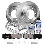 Detroit Axle - 8pc Front Brake Kit for 2005-2021 Toyota Tacoma 2003-2009 Toyota...