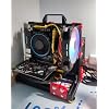 PC Test Bench Open Air Computer Case MATX Motherboard Chassis Aluminum Bracket DIY Bare Frame MATX Support 120 240 360 Liquid Cooling