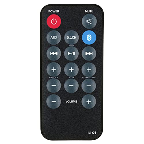 Télécommande de rechange iLive REM-IHTB158 pour équipement audio 5.1 - 2