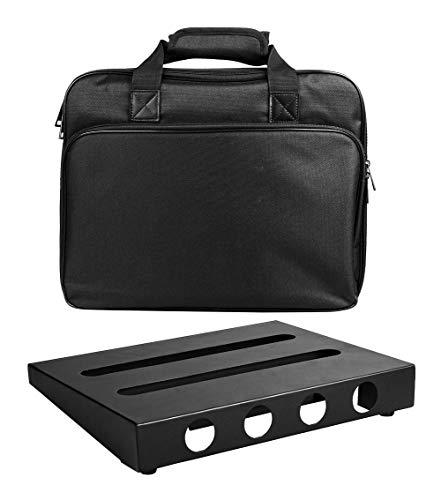 GOKKO Gitarren-Pedalboard, 35 x 27 cm, mit Tragetasche (GKS-14)