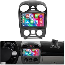 Car Radio for VW Volkswagen Beetle 2004-2010, [4+64G] 9 inch Touch Screen for Volkswagen Beetle Car Stereo Carplay Android Auto, 32EQ, Bluetooth 5.0, 1280 * 720, GPS Navi, Backup Camera
