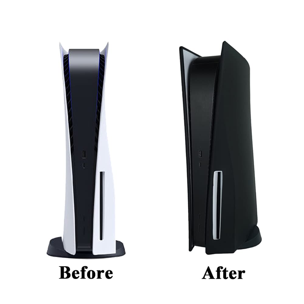 PlayVital Per Ps5 Cover Copertura Antipolvere Per Ps5 Console,Coperchio - Foto 3