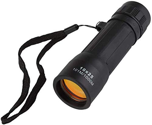 Telescopio de visión nocturna con poca luz y alta potencia de un solo cañón 10x25