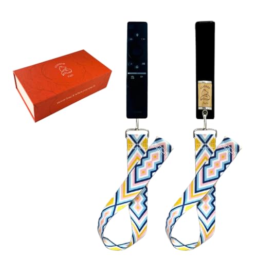 Clicker Tail | Never Lose Your Remote Again | Fits Apple, Samsung, LG, Sony, Fire Stick & More (Blue/Yellow/Pink)