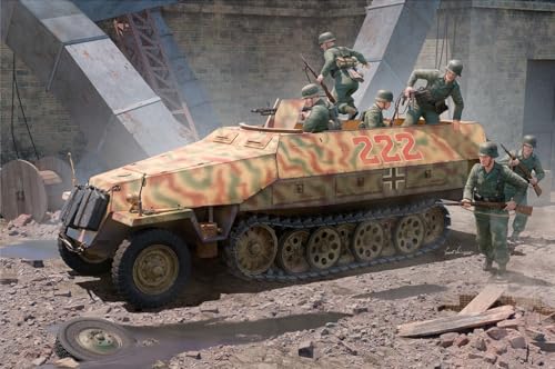 Trumpeter 00942 1/16 Modelo plástico Ejército Alemán Sd.kfz.251 miniatura 2