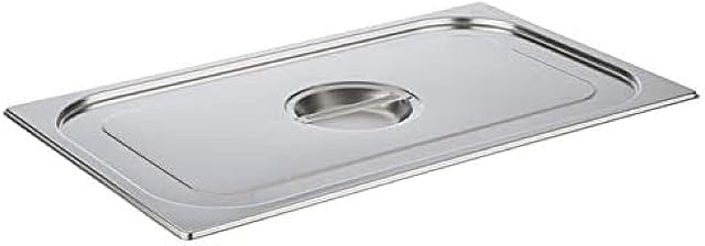 Vogue K926 Stainless Steel Lid With Centre Handle For 1/1 Gastronorm Pan
