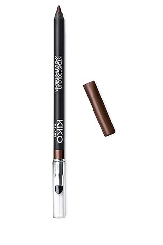 KIKO Milano Delineador de ojos de larga duración 04 Lápiz de ojos exterior intenso y suave con larga duración