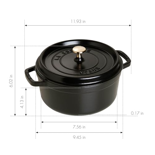 Staub Dutch Oven Matte Black thumbnail 3