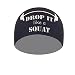 Bondi Band "Drop It Like A Squat" Moisture Wicking 4" Headband, One Size, Black