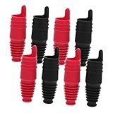 Conception pratique : la conception simple et compacte le rend facile à transporter et à ranger, idéal pour une utilisation à la maison et en voyage, bouchon en silicone, bouchons de vin pour bouteilles de vin