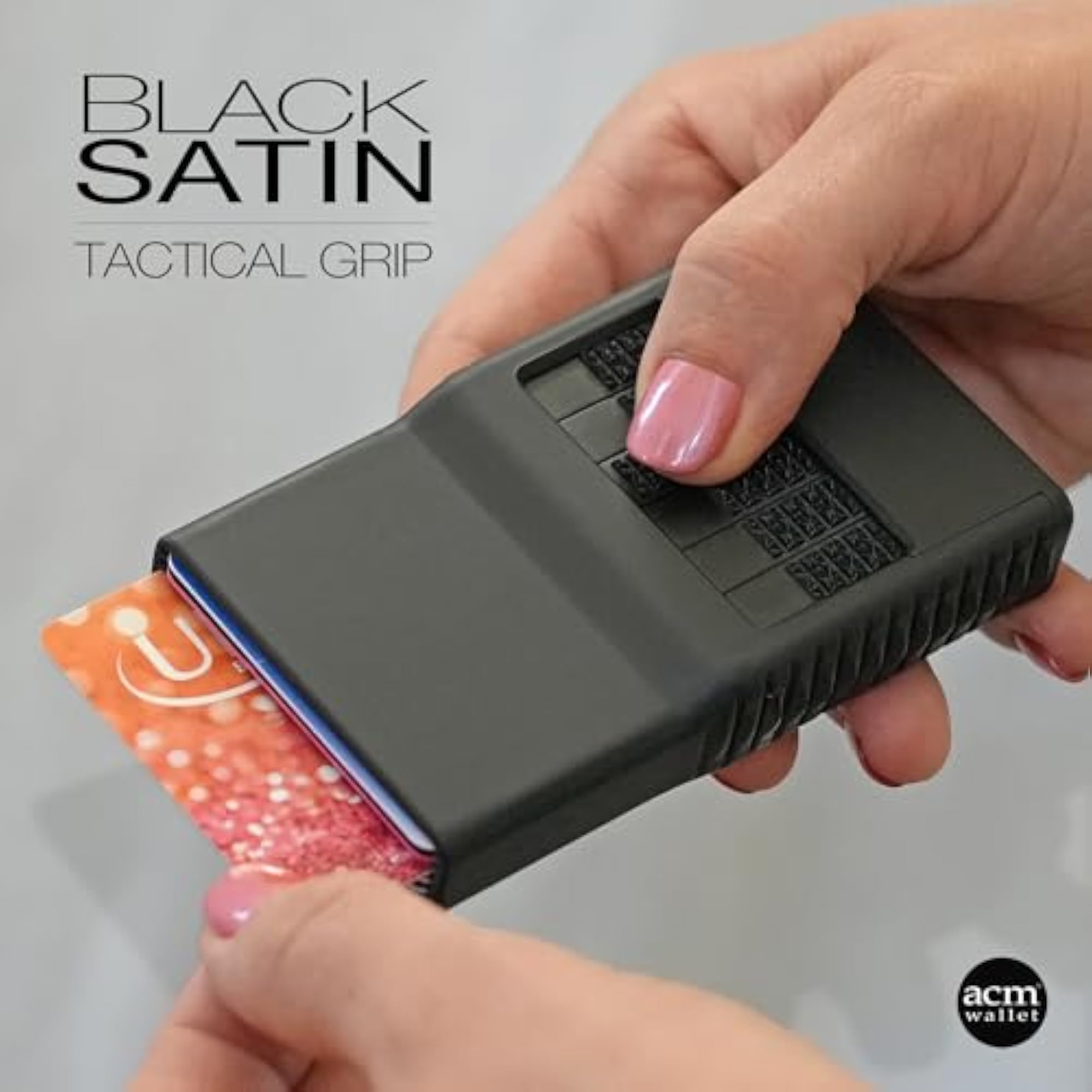 2.0 RFID Blocking Wallet for Men with Money Clip