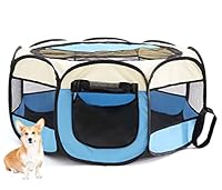 Floving Tragbares faltbares Haustier-Laufkatze Innen- / im Freiengebrauch -8 Verkleidung, wasserdicht (XL)