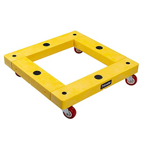 Trimate Kd Furniture Dolly, 300Lbs, Square: 16”X16”, Multicolor #TOP26