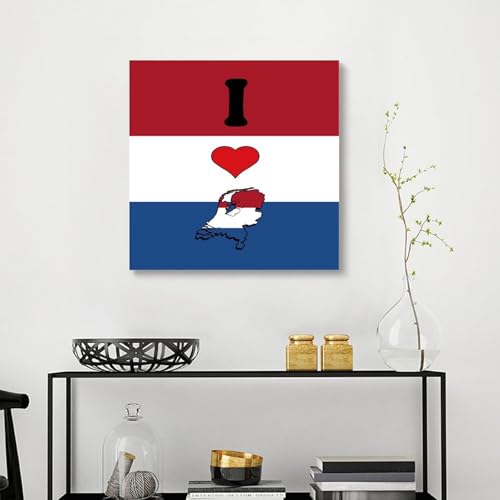 Lienzo decorativo de Países Bajos para dar un toque elegante a tu dormitorio o baño 4
