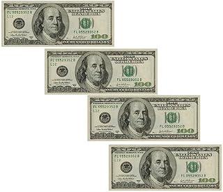 100 Dollar Deco FETTI (24 Piece/PKG)