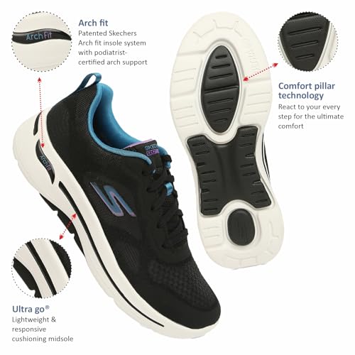 Image of Skechers Womens GO Walk Arch FIT Slip-ins Walking Shoes