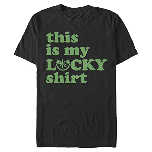 T-shirt Marvel grande taille noir 4XL à manches courtes style classique