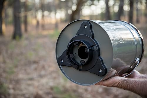 Moultrie All-in-One Deer Feeder Kit - Quicklock Adapter Fits Most Flat Bottom Hoppers - Digital Timer with 4 Daily Feeds - Moultrie Connect Bluetooth
