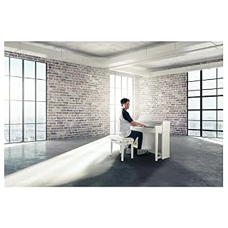 Classic Cantabile DP-A 610 Piano Numérique – 88 touches clavier électronique – Synthetiseur avec USB-MIDI, 1200 voix… - Les Beatles, Paul McCartney, John Lennon, RIngo Starr, George Harrison Classic Cantabile DP-A 610 Piano Numérique - 88 touches clavier électronique - Synthetiseur avec USB-MIDI, 1200 voix… – Image 2