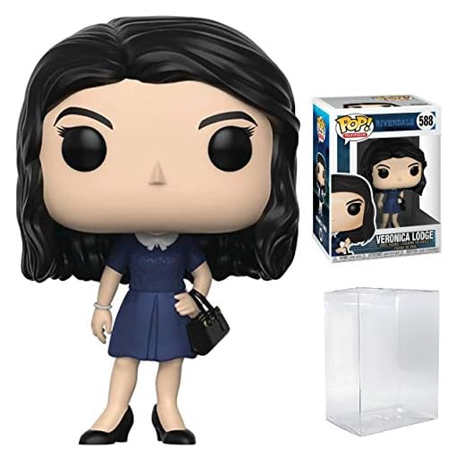 Funko Pop! Television: Riverdale - Veronica Lodge Vinyl Figure (Bundled with Pop Box Protector Case)