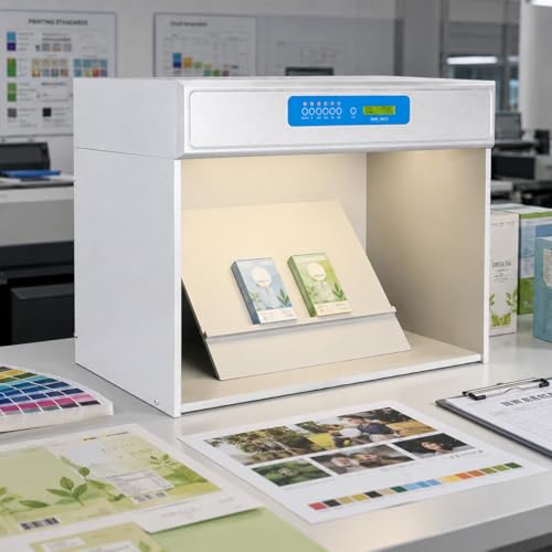 7-Light Color Viewing Cabinet