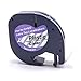 Produktbild vhbw Schriftband-Kassette kompatibel mit Dymo LetraTag LT-100T Plus, LT-100H, LT-100T, QX50, XM, 2000 Etiketten-Drucker 12mm Schwarz auf Transparent
