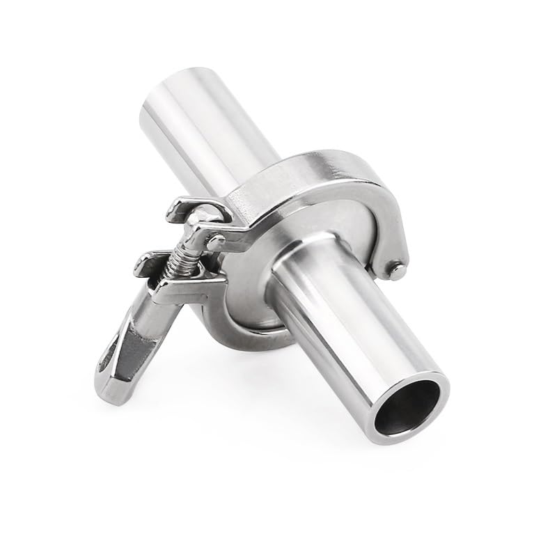 Collier Tri Clamp 304 en acier inoxydable durable pour raccord de tuyauterie sanitaire