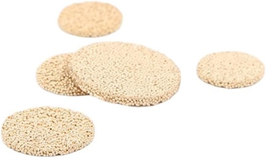 Multipoint Vacuum Suction Cup Accessories Brass sintered disc round filter muffler oil removing impurities(13-2)