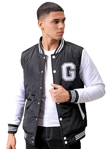 Image of he Indian Garage Co Men Black Slim Fit