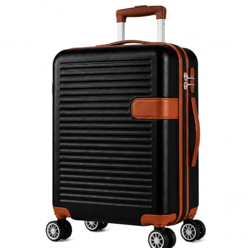 Mala de Viagem Pequena Bordo 360° Rígida com Rodinhas Giro Duplo e Cadeado Integrado, Leve, Resistente e Elegante para Avião e Viagens Curtas
