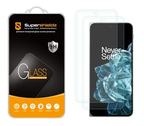 Supershieldz (2 Pack) Designed for OnePlus Open (Front Screen Only) Tempered Glass Screen Protector Anti Scratch Bubble Free