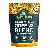 Greens Powder | 22 Superfoods Blend | 150g (30 Servings) | Vegan & Gluten-Free | No Artificial Sweeteners | Supports Immunity, Digestion & Energy | UK Made