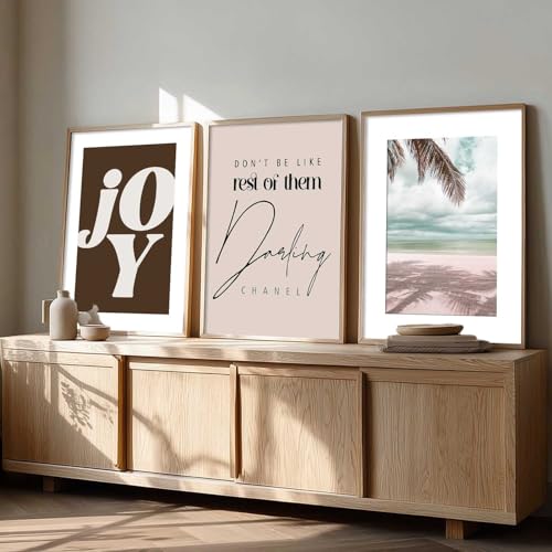 Image of HOTHOUSE Painting Modern Wall Art Home Decoration Paintings With Frame For Living Room Bed Room Hotel Wall Decor Digital Reprint Set of 3 (10X13 inch)