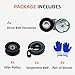 NAYAMOL 90K-39282D 39282 38082 Serpentine Belt Drive Kit with Tensioner & Idler Pulley Compatible with Dodge Avenger Grand Caravan Journey, Chrysler 200 Town&Country 2011-2019, 3.6L V6