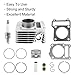 FLYPIG Cylinder Piston Gasket Top End Ring Set Rebuild Kit for 2000-2005 Yamaha TTR125 TTR125E TTR 125 Cylinder Top End Piston