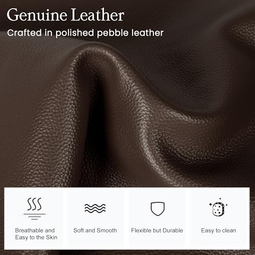 Image of befen Genuine Leather Sling Bag for Women Anti-Theft Crossbody Chest Bags Fanny Packs for Travel with RFID Card Slots