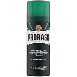 Proraso Green Refresh Shaving Foam, 50 ml